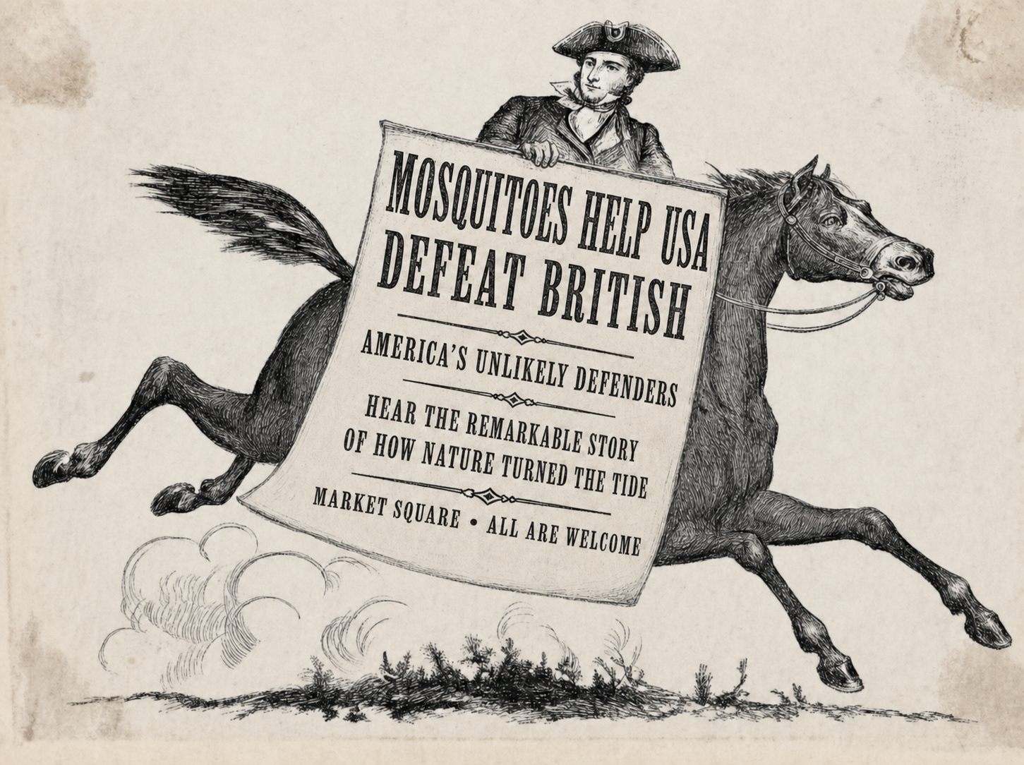 Mosquitoes in the Revolutionary War Gave America its Independence