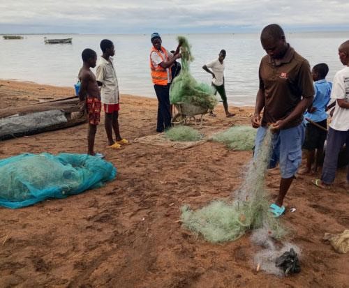 fishing with bednets