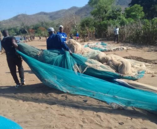 fishing with bednets
